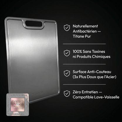 100% Pure Titanium Plate  - TitanWell