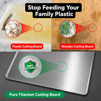 100% Pure Titanium Plate  - TitanWell