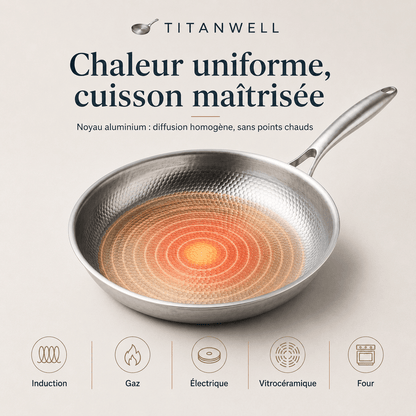 TitanWell® - Nonstick Skillet